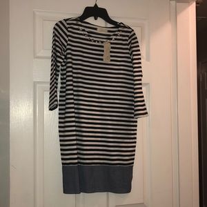 soprano striped dress!